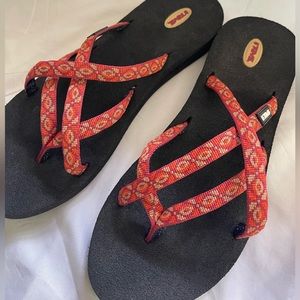 Teva Mush Women's Sz 9 Flip Flop Sandals